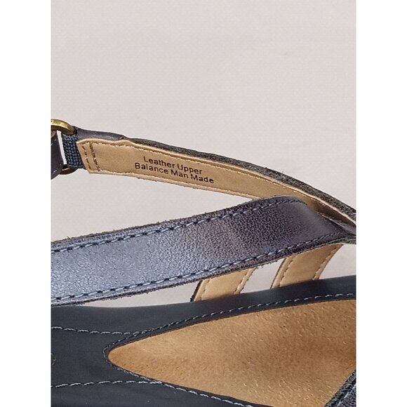 NWOT Naturalizer Catrina Spring Denim Blue Strappy Sandals Size 7.5M - Picture 9 of 13